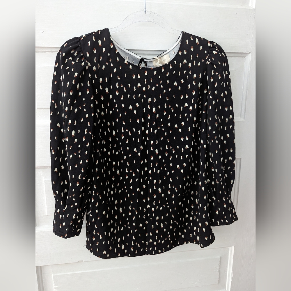 Leopard blouse NWT - Melloday / Nordstrom